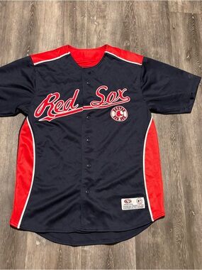 Boston Red Sox MLB Y2K Dynasty Series Men's Baseball Jersey Size M